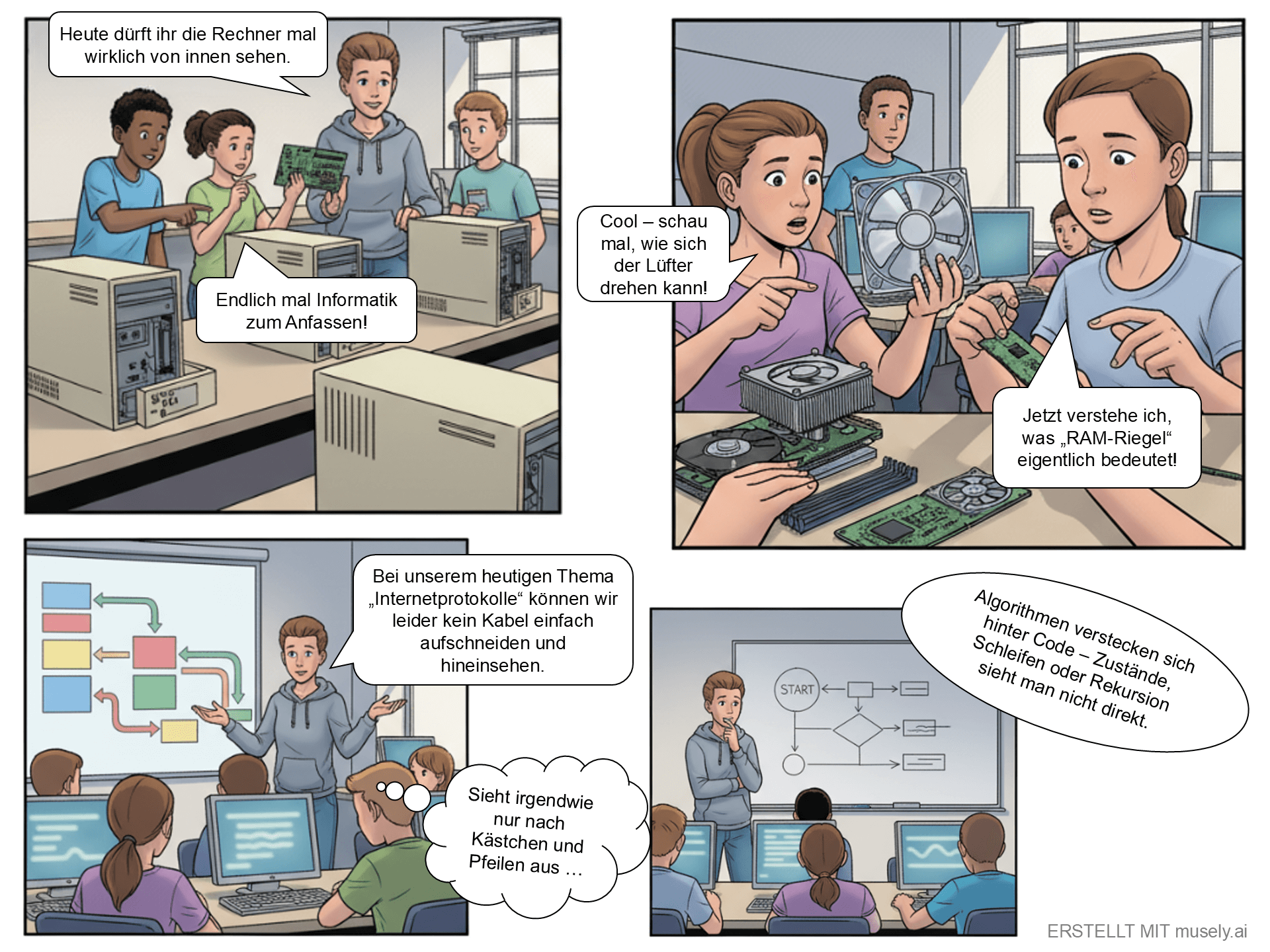 Visualisieren animieren simulieren